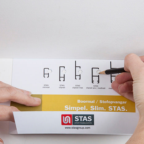 STAS cliprail max + kit d'installazione