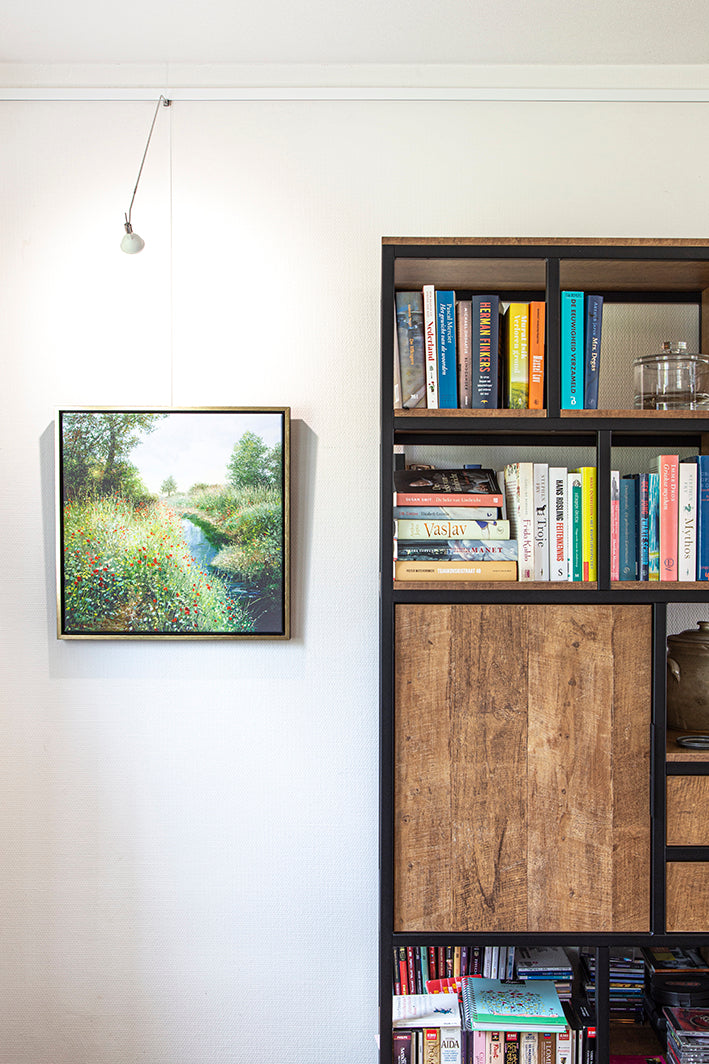 STAS lampada smart-led con sirius: illumina la tua arte con controllo vocale e Wi-Fi.
