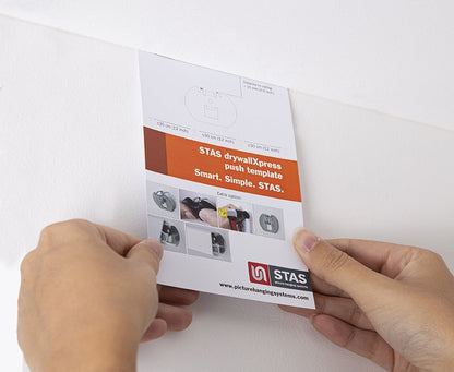 STAS drywallXpress: design brevettato per facilità d'uso.