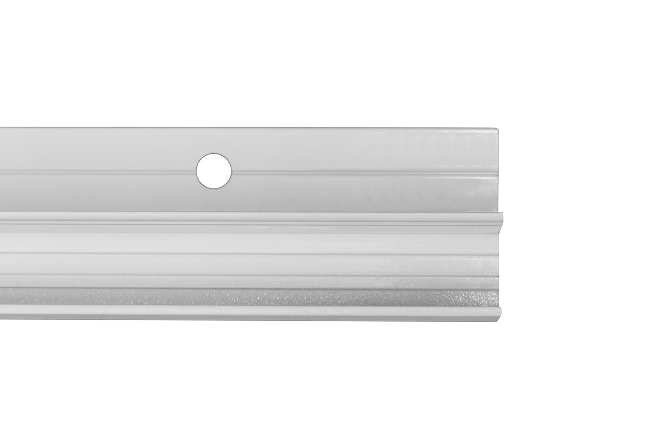 STAS binario per cartongesso con profili da 9,5/12,5 mm, perfetto per angoli di 90 gradi.