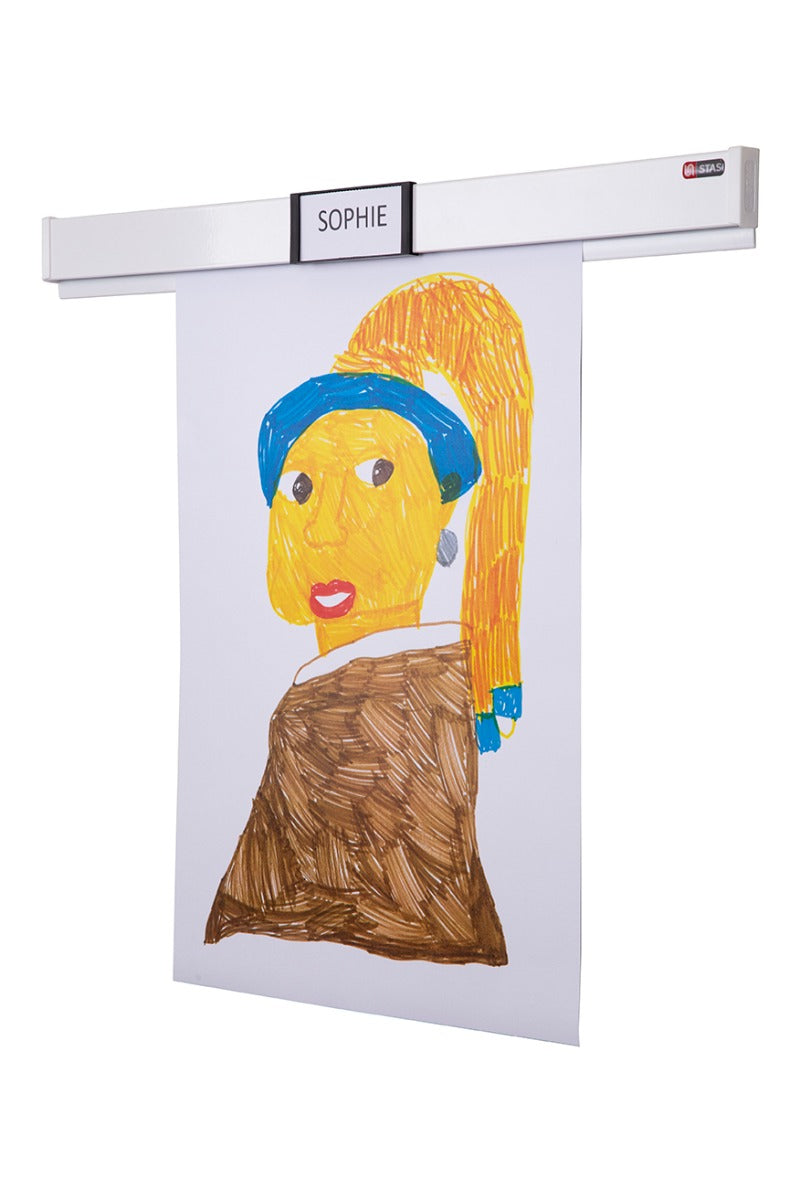 STAS targhetta per il papergrip: porta il tuo nome su ogni disegno con questa clip pratica