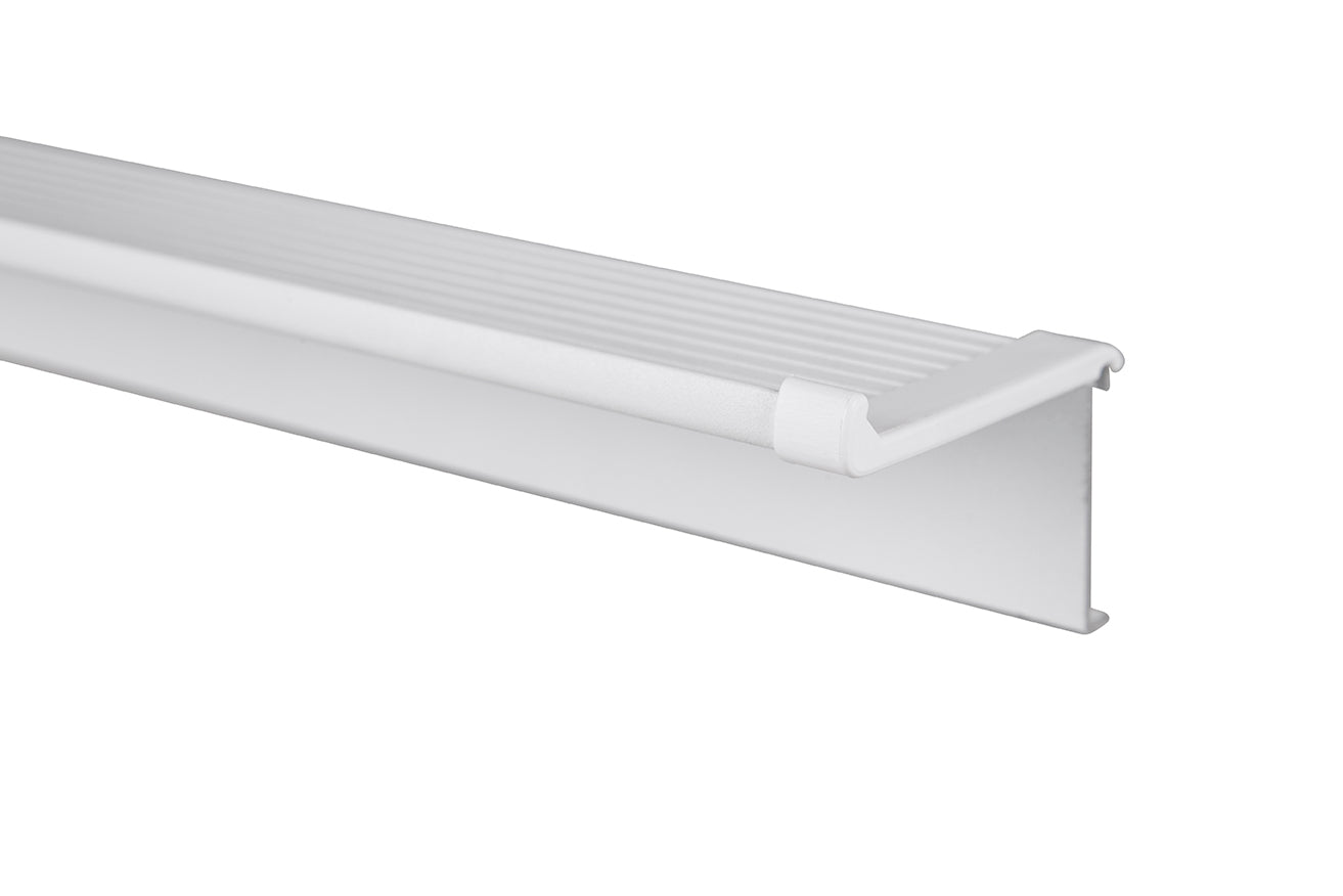 STAS grip up sistema da parete in alluminio per personalizzare e rinnovare spazi.