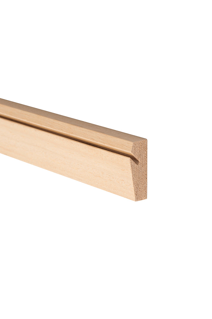 STAS riva binario legno, elegante per arredare con naturalezza, senza deformazioni.