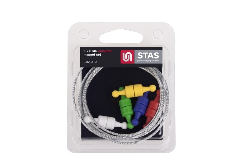 STAS set di magneti colorati porta colore e funzionalità al tuo spazio.