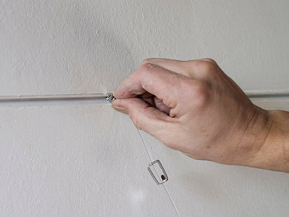 STAS plasterrail - 2cm: installazione facile con chiodi