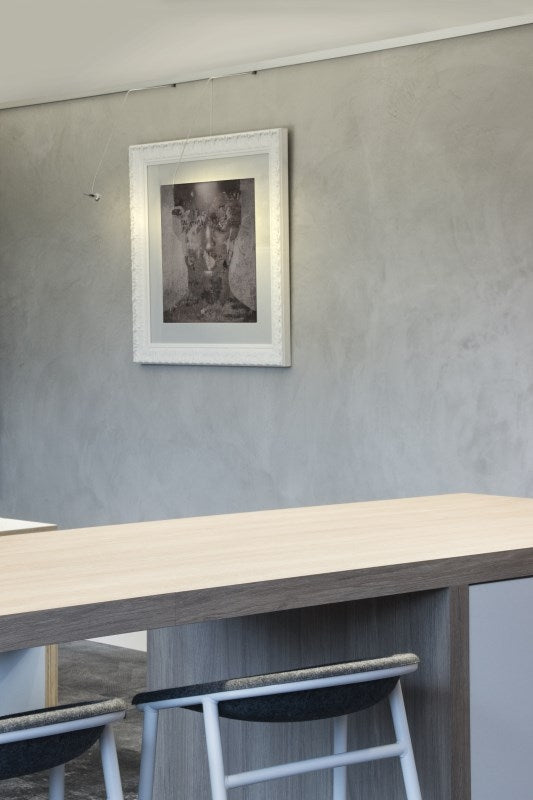 STAS multirail max 200 cm sistema per quadri e luci.