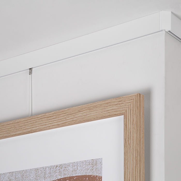 STAS cliprail max + kit: perfetta per appendere quadri su cartongesso