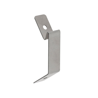 STAS gancio a molla per asta 3 mm, ideale per j-rail e asta cobra, supporta fino a 15 kg.