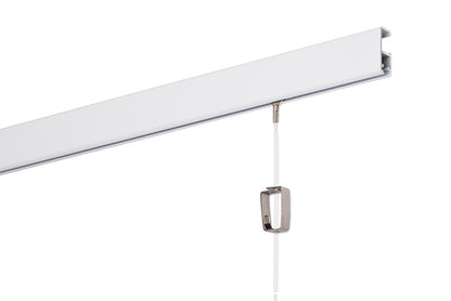 Set completo: STAS cliprail pro 150cm - 2 cavi perlon di 150cm con STAS zipper inclusi
