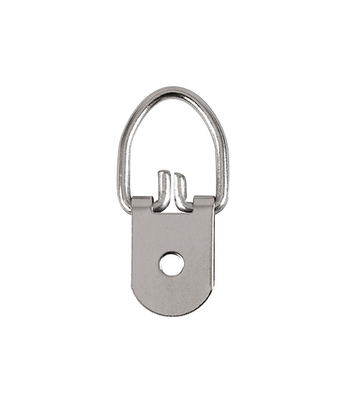 STAS gancio a vite anello D, set di 4 ganci ad anello per appendere facilmente.