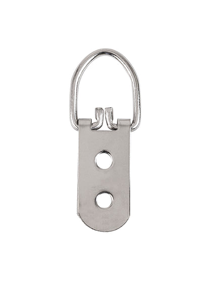 STAS gancio a vite anello D, set di 4, con 2 fori, per appendere