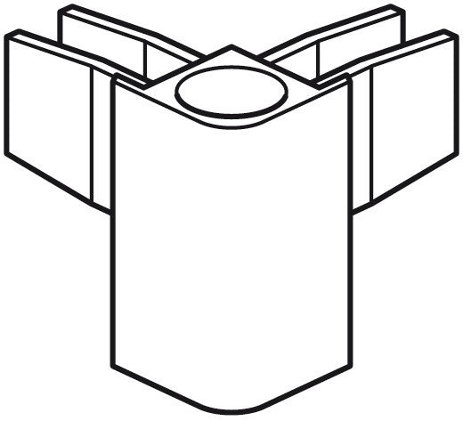 STAS multirail tappo angolo: perfetto per cornici.