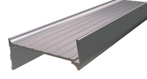 STAS set up rail, binario alluminio per cornici, facile installazione con 4 o 6 viti.