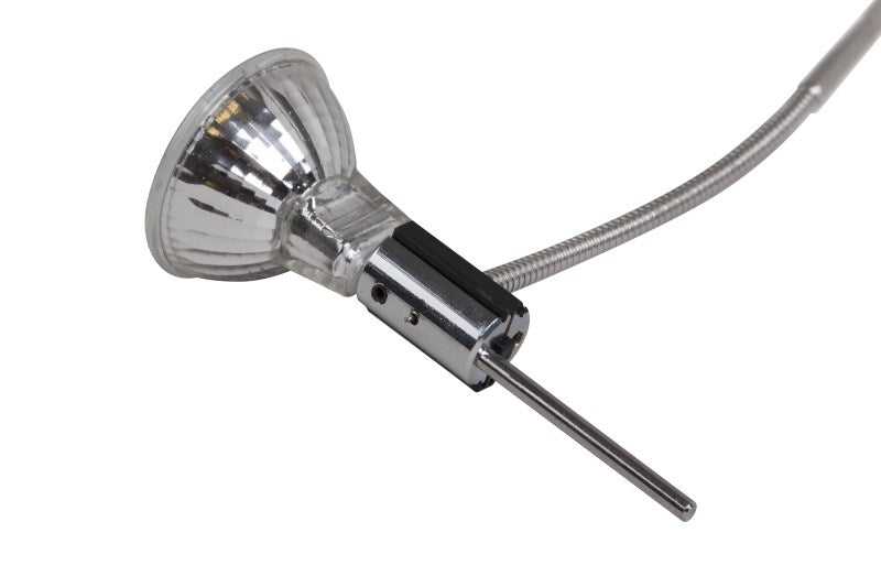 STAS multirail armatura signo - cromo, 7cm: braccio curvo cromato, lunghezza perfetta per il tuo binario.