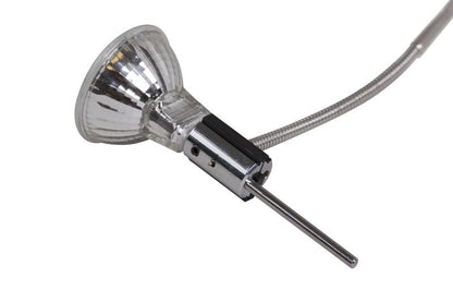 STAS multirail armatura signo - cromo, 7cm: braccio curvo cromato, lunghezza perfetta per il tuo binario.