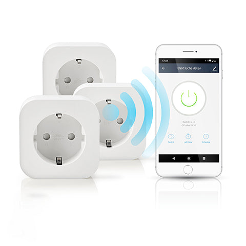 STAS wifi smart plug 1A: smart flat plug compatibile con app Wi-Fi