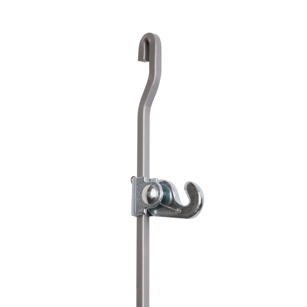 STAS j-rail max asta 4x4 bianco, diverse lunghezze disponibili.