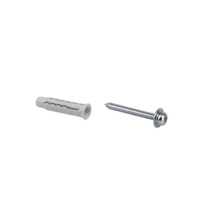 STAS minirail kit d'installazione: sistema versatile di viti e tasselli per guide da 200 cm.