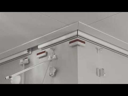 STAS u-rail multi 200 cm per appendere quadri.