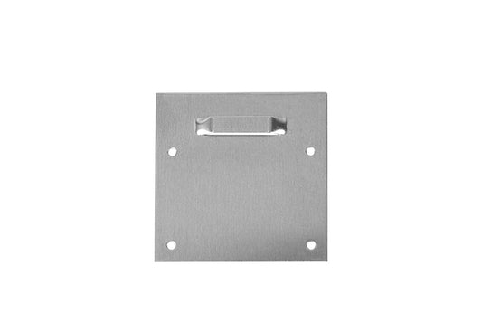 STAS gancio dibond autoadesivo, 100x100mm, carico max 6kg, con set installazione.