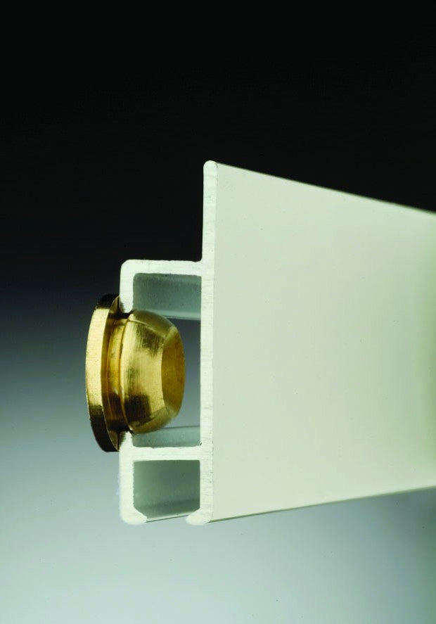STAS rail clip supporto per cliprail e multirail, 3 clip e viti per metro.