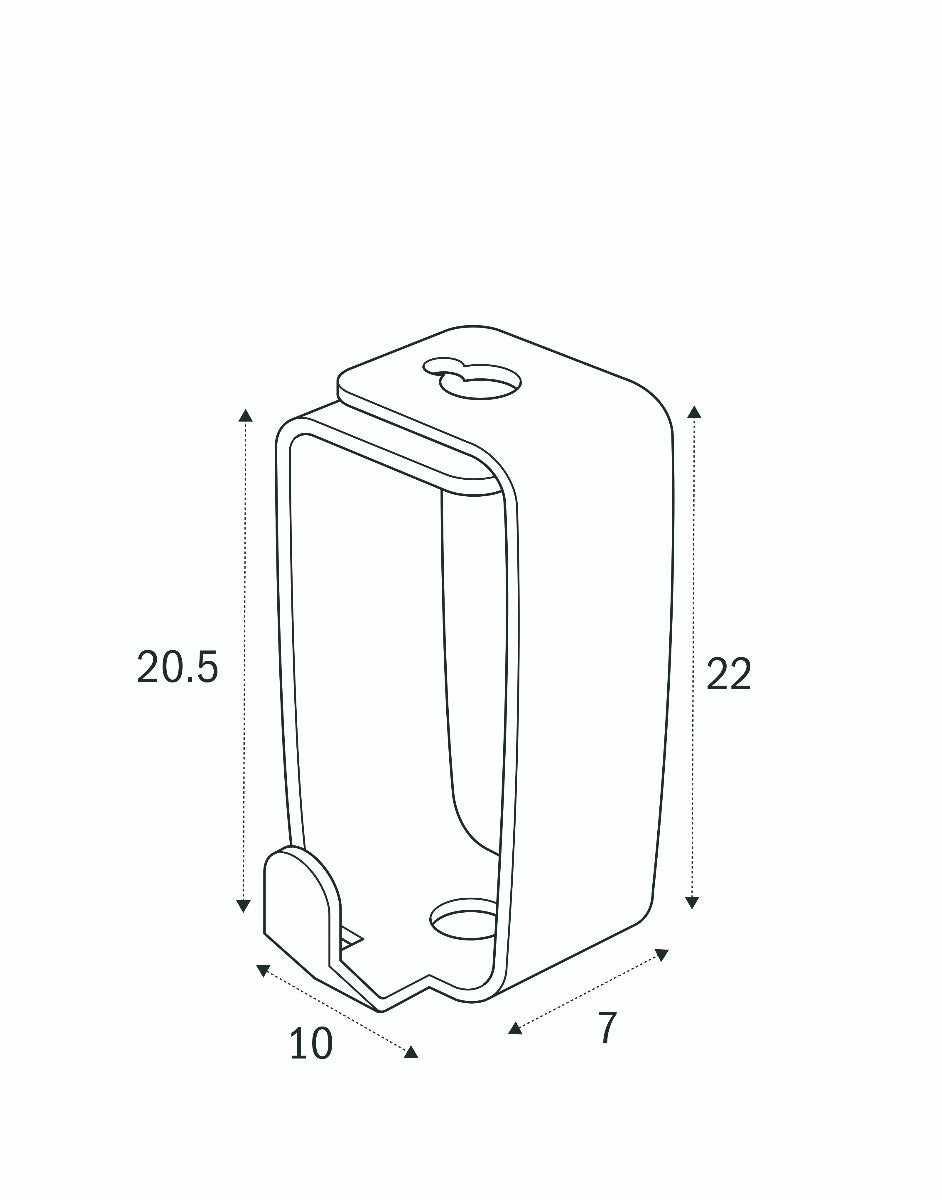 Caricabile fino a 4 kg: perfetto per quadri, cavo perlon combinato con STAS smartspring.