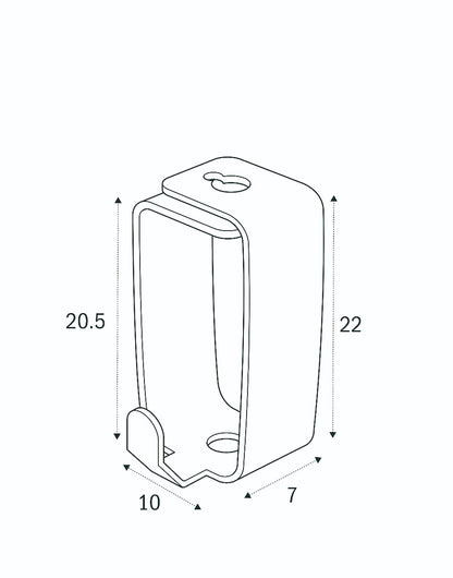 Caricabile fino a 4 kg: cavo perlon + STAS smartspring