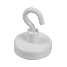 STAS gancio per controsoffitto: magnetico, bianco, 25 mm, supporta fino a 2kg per appendere facilmente.