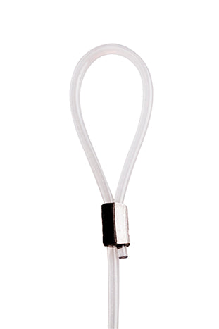 STAS gancio per listello laterale set con cavo perlon 150 cm con anello e STAS zipper