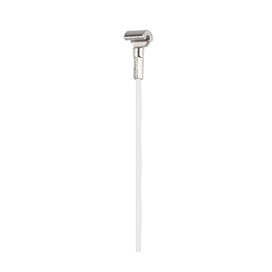 STAS cobra + cavo d'acciaio bianco rivestito 200 cm, ideale per appendere con stile.