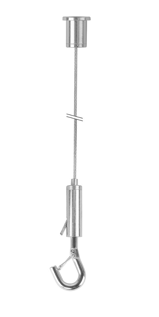 STAS kit di sospensione con gancio di sicurezza: ideale per luci e oggetti fino a 25kg.