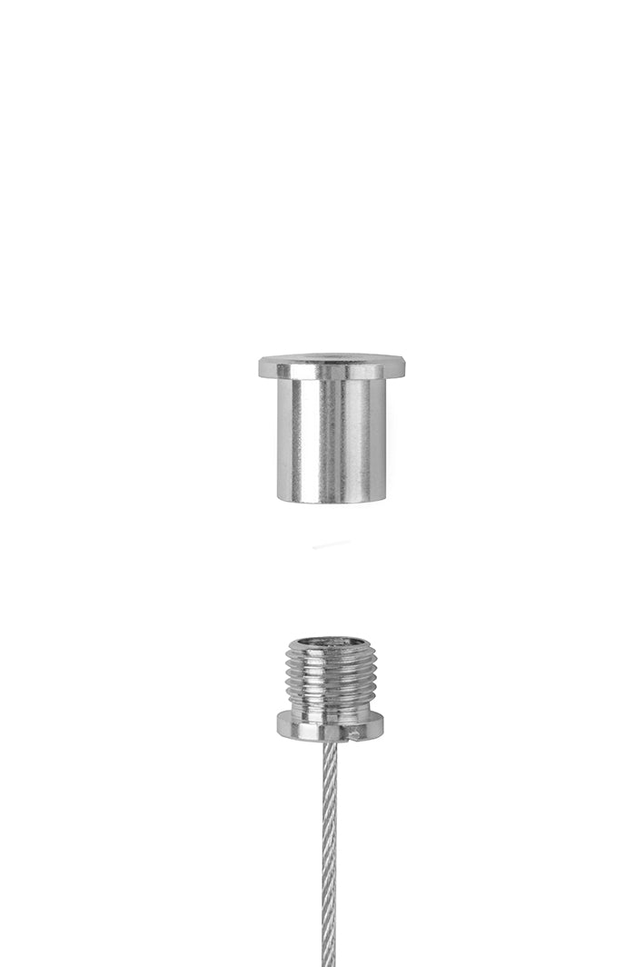 STAS kit di sospensione con presa per cavo M10: soluzione ideale per cavi di sospensione acciaio.
