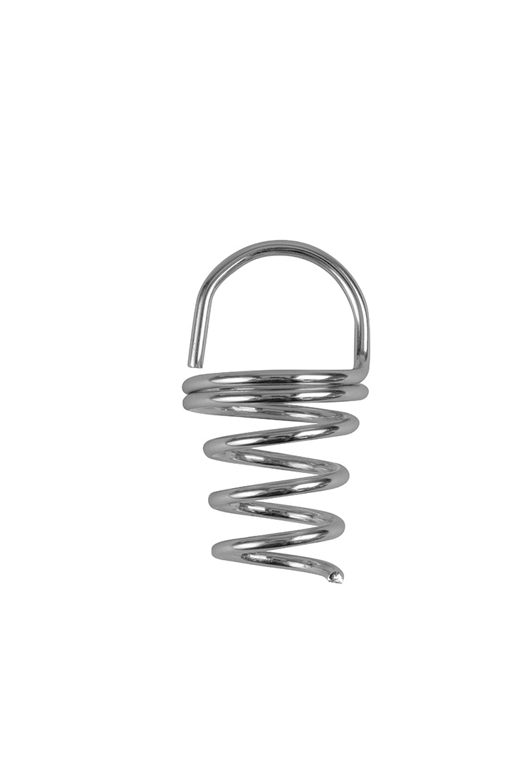STAS molla per pannelli acustici: accessorio ideale per appendere pannelli fonoassorbenti al soffitto.