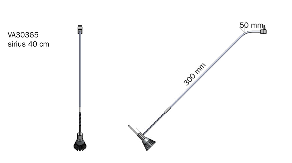 STAS multirail armatura sirius, compatibile con tutti i sistemi multirail.