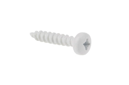 STAS u-rail vite disponibile in bianco, nero e alluminio.