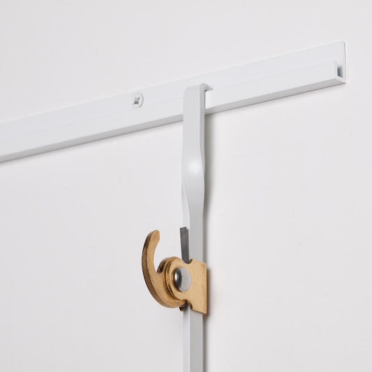 STAS j-rail max 200 cm in alluminio, supporto robusto per fissaggio sicuro.