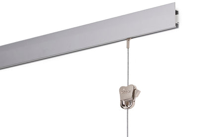 Set completo: STAS cliprail max 150cm - 2 cavi perlon di 150cm con STAS zipper inclusi