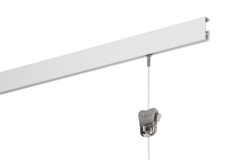 STAS cliprail 200 cm facilita la decorazione, fornendo una base solida