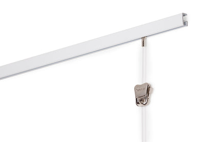 Set completo: STAS minirail 150cm - 2 cavi perlon di 150cm con STAS zipper inclusi