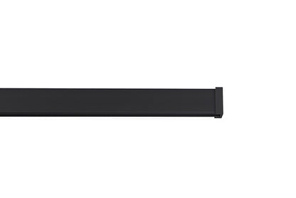 STAS minirail nero 150 cm: soluzione per quadri sottile