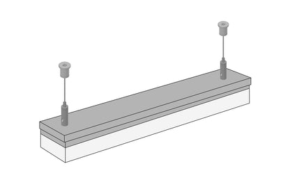 STAS kit di sospensione con filettatura M6 interna