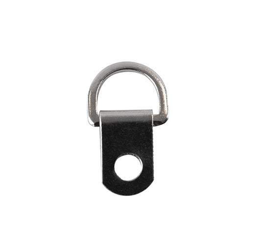 STAS gancio a vite anello D 20 mm nichel, facile da fissare per cornici e sistemi STAS.
