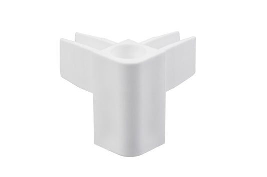 STAS cliprail pro tappo angolo per sistema multirail bianco.