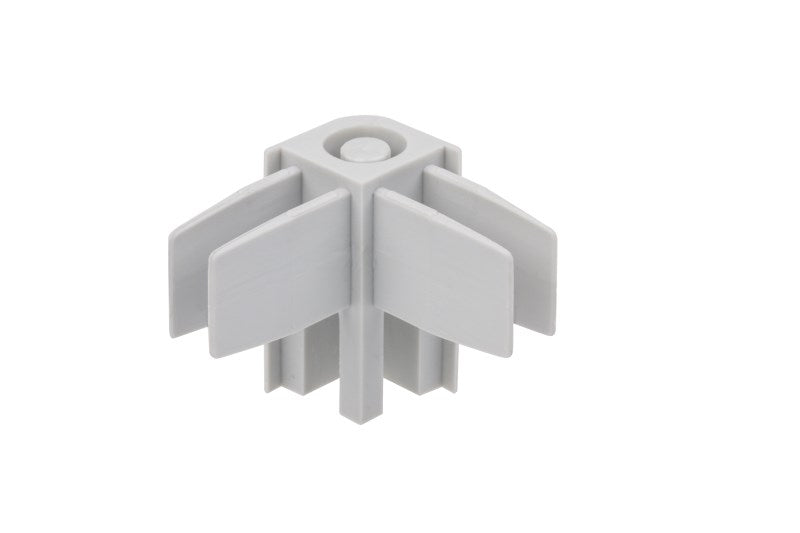 Angolo STAS cliprail multirail, finitura in bianco.