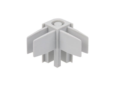 Angolo STAS cliprail multirail, finitura in bianco.